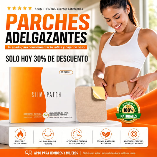 Slim Patch X30 - Tu Aliado Natural para el Bienestar Diario 🍃