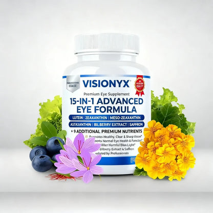 VISIONYX VITAMINAS | ¡Devuelvele el enfoque a tus ojos!